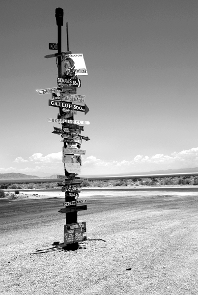 Peter Welch: Desert Intersection