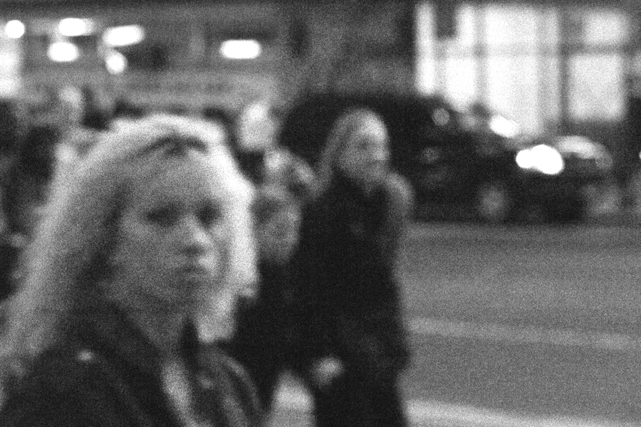 Peter Welch: Two Women, Times Square