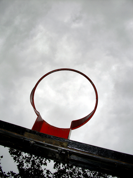 Peter Welch, Basketball Hoop From Below